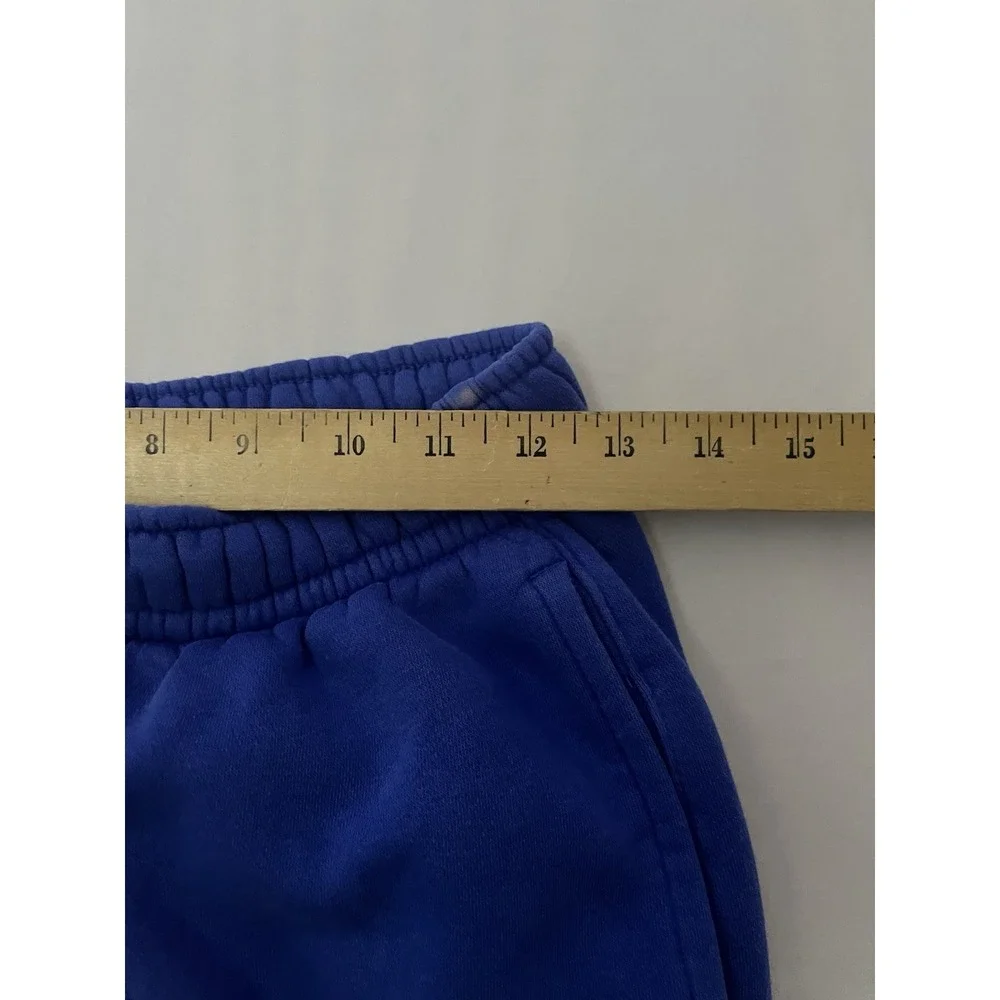 Nike Club Fleece Joggers Pants Men's Size Small Blue Tapered Pockets CJ1616-493